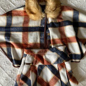 Janie and Jack winter skirt and jacket set size 3T